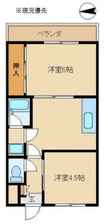 サンブリッジハイタウン【6階】の間取り