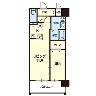 ライズ光の森【3階】の間取り