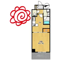 レクシア鶴見【6階】の間取り