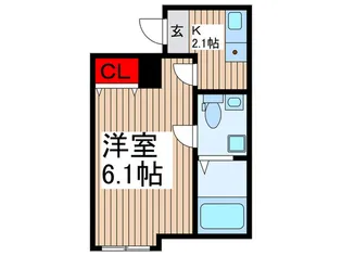 グラン・プレミスト所沢【2階】の間取り