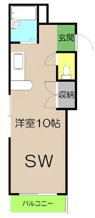 リヴィエラ梅ノ辻(一般プラン)【5階】の間取り