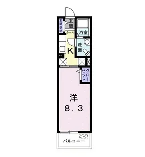 ヴィラドムス【2階】の間取り