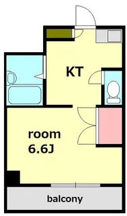ポプルス志木【5階】の間取り