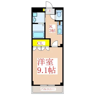 ブルーホライズン【2階】の間取り