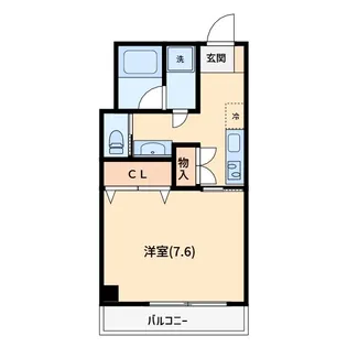 アース【3階】の間取り