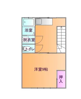 アリスターニ南原【2階】の間取り