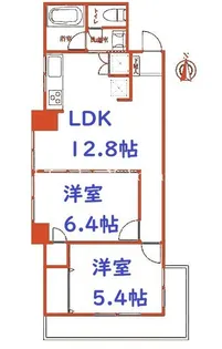 MAC川崎コート【5階】の間取り