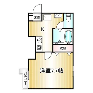 ロンバード柏木【1階】の間取り