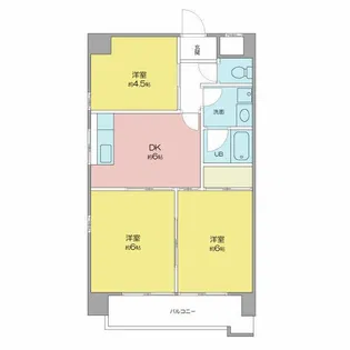 第7近藤ビル【5階】の間取り