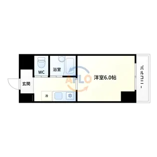 ハーバーメゾン弁天【2階】の間取り
