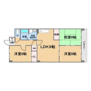 アネックス甲子園【2階】の間取り