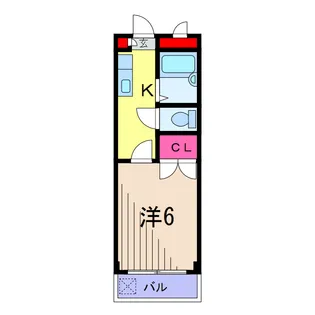 アインハイツ【1階】の間取り