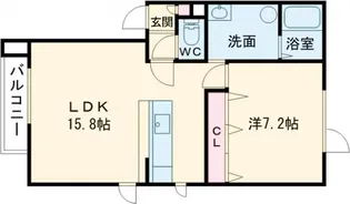 YUTAKAII【1階】の間取り