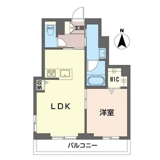 グリナージュ【2階】の間取り