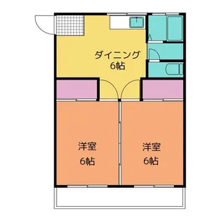 メゾン余合【3階】の間取り