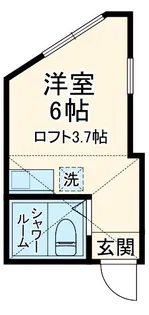 ユナイト井土ヶ谷ピグマリオンランド【1階】の間取り