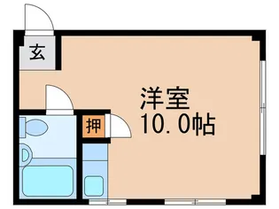 林ビル【3階】の間取り