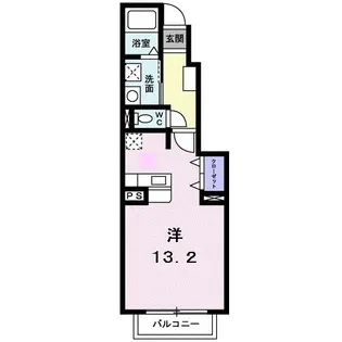 ジュピターK I【1階】の間取り
