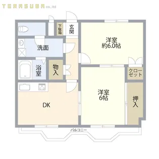 ノートルメゾン富士見【2階】の間取り