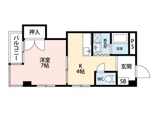 二の宮プラス【1階】の間取り