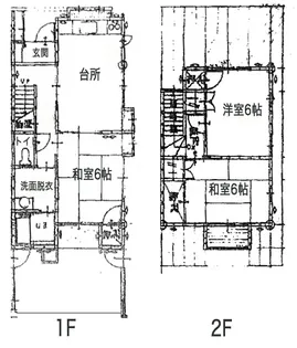 愛媛県今治市小泉5【一戸建】の間取り