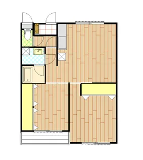 マンション ミヤビ【1階】の間取り