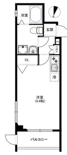 CREAL premier目黒 クリアルプレミアメグロ【4階】の間取り