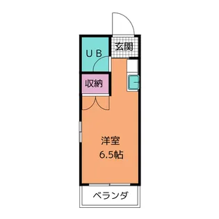 リュクス植田【4階】の間取り