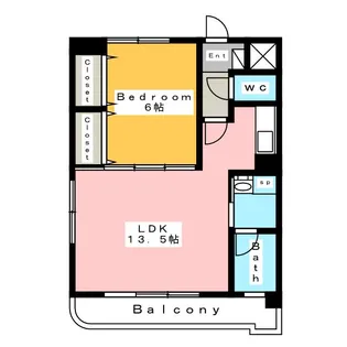 ヴィレッジWILL【3階】の間取り