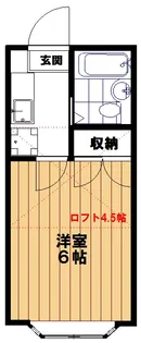 ベル・フォーレ【2階】の間取り