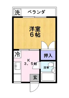 東京都足立区大谷田5【マンション】の間取り