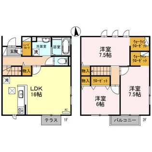 バスクラ.T AIIの間取り