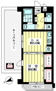 ティエドゥール吉祥寺【5階】の間取り