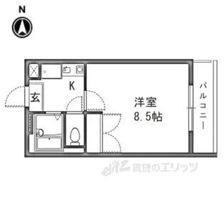 レオパレスHIRATAPart2【1階】の間取り