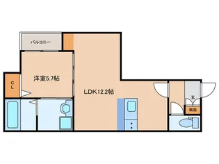 SunMark高宮【3階】の間取り
