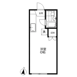 メゾン大多和【1階】の間取り