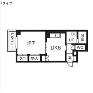 山名屋ビル【4階】の間取り