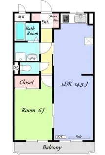 フェリス上柴【3階】の間取り