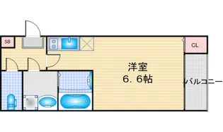 ハーモニーテラス野立町【1階】の間取り