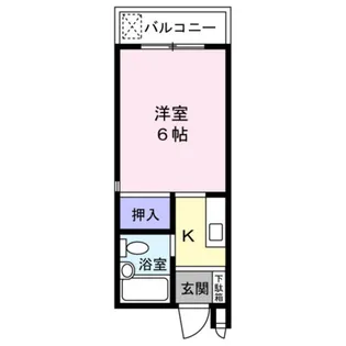 東雲本町ビル【2階】の間取り