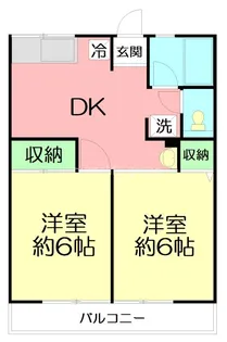 神奈川県秦野市沼代新町【アパート】の間取り