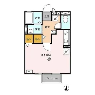 パストラル【2階】の間取り