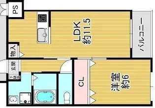 【ウイルコートI番館】【3階】の間取り