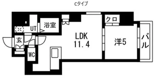 TRADIS AKIHABRA 【トラディス秋葉原】【5階】の間取り