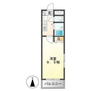 グラヴィーナ【2階】の間取り