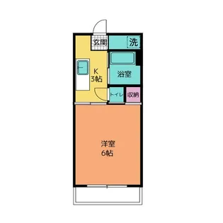 ポケットハウス【1階】の間取り