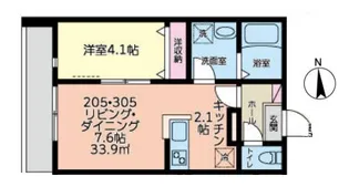 MAISON REVE【3階】の間取り