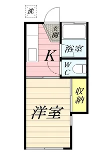 神奈川県秦野市南矢名【アパート】の間取り