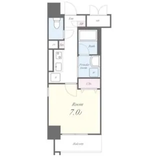 愛知県名古屋市中村区太閤通5【マンション】の間取り