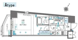 ZOOM南麻布【7階】の間取り